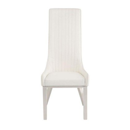 Giana D Chair White1